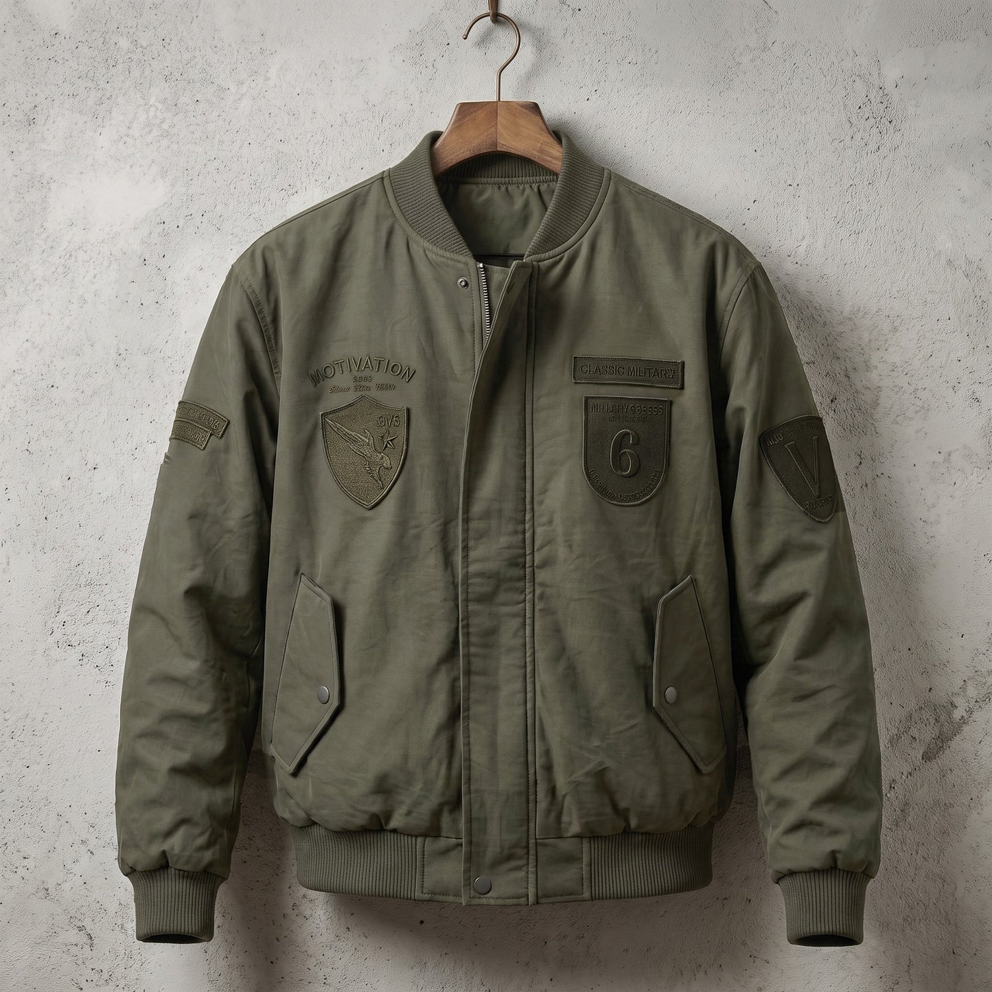 Vintage Air Force Jacket-جاكيت القوات الجوية الكلاسيكي
